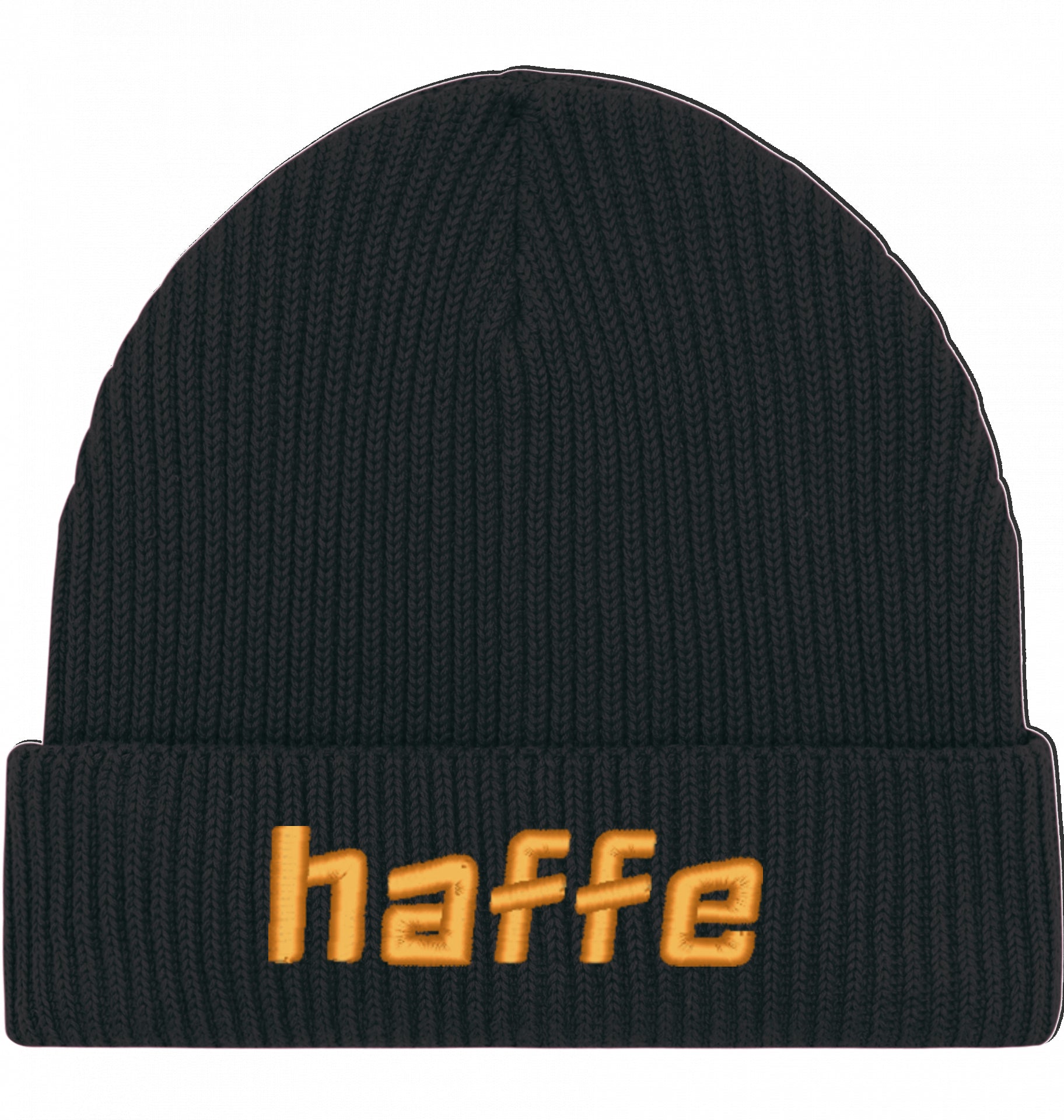 Haffe Letter Stick Fisherman-Beanie