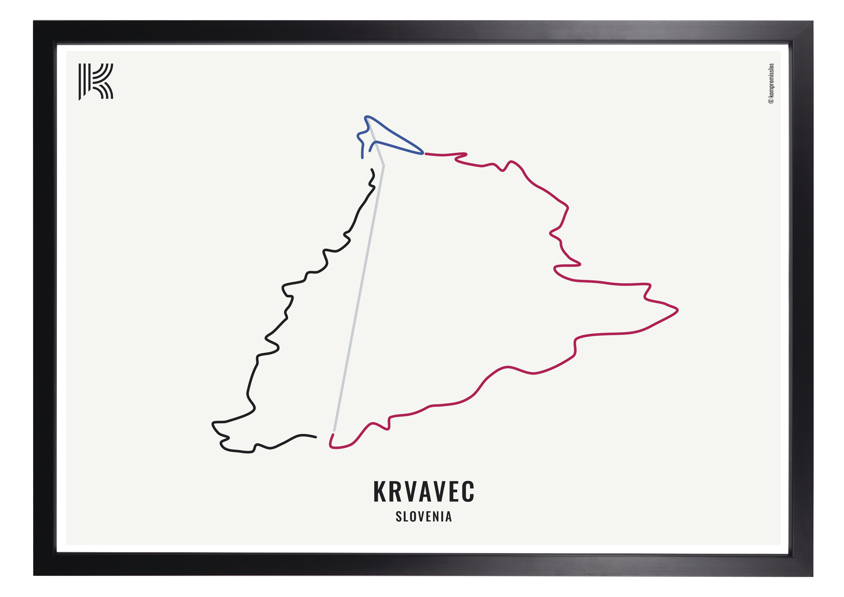 Krvavec - gerahmt