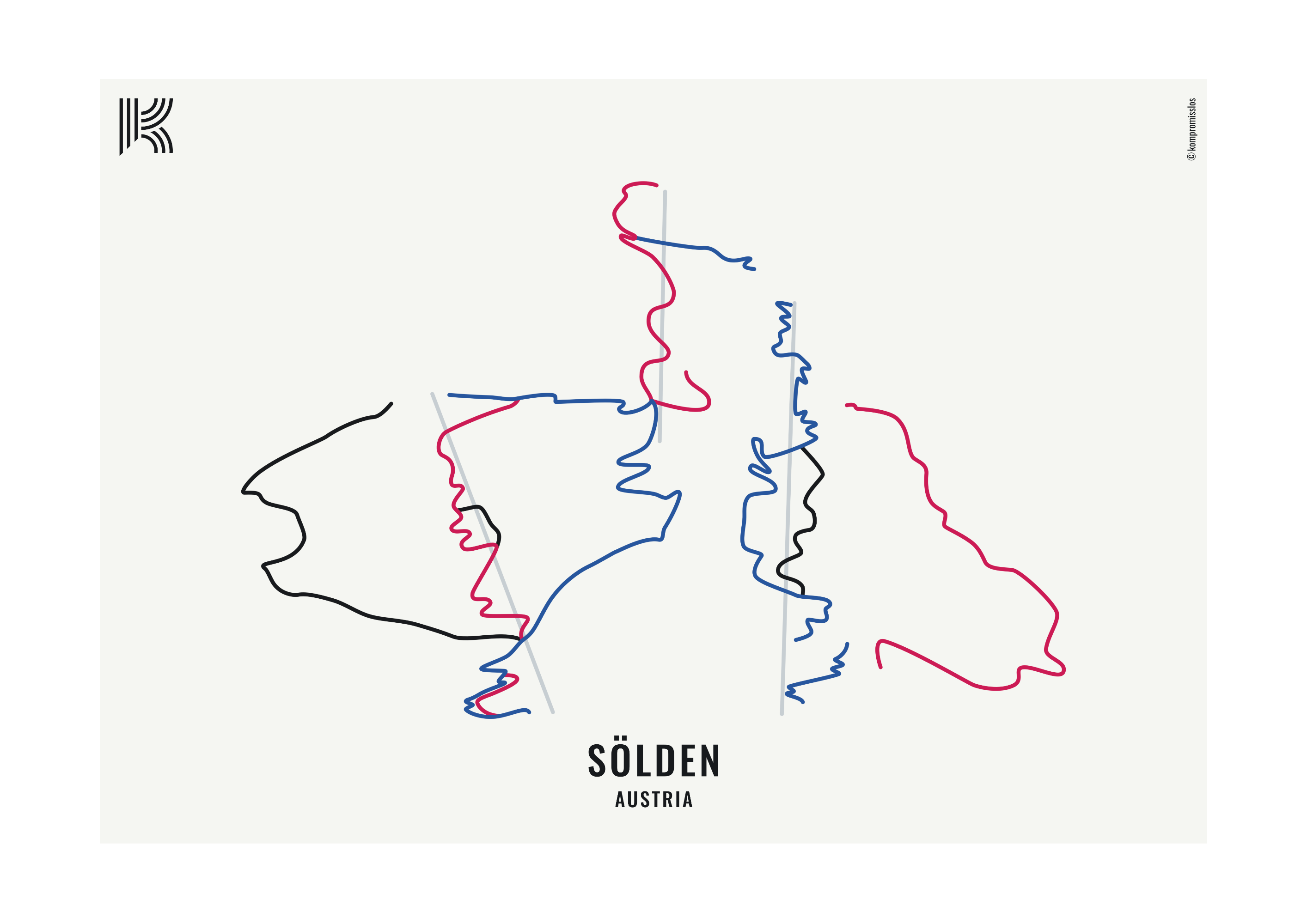 Sölden - ohne Rahmen